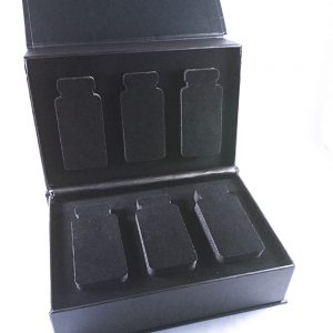 box with sponge