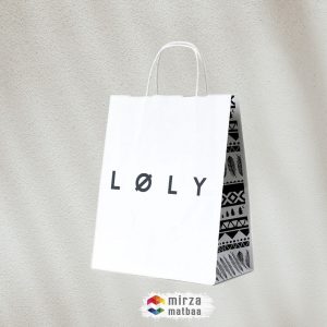 white paper bag