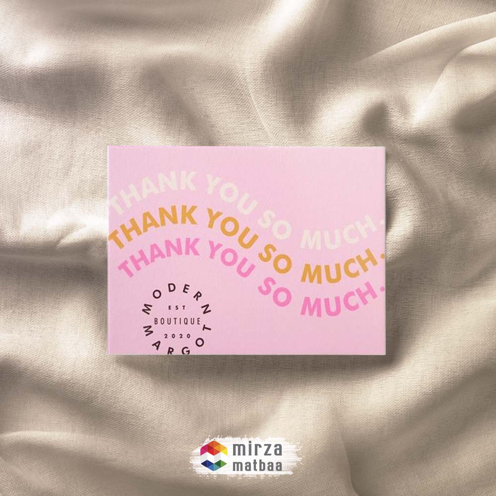 Brand Thank You Card